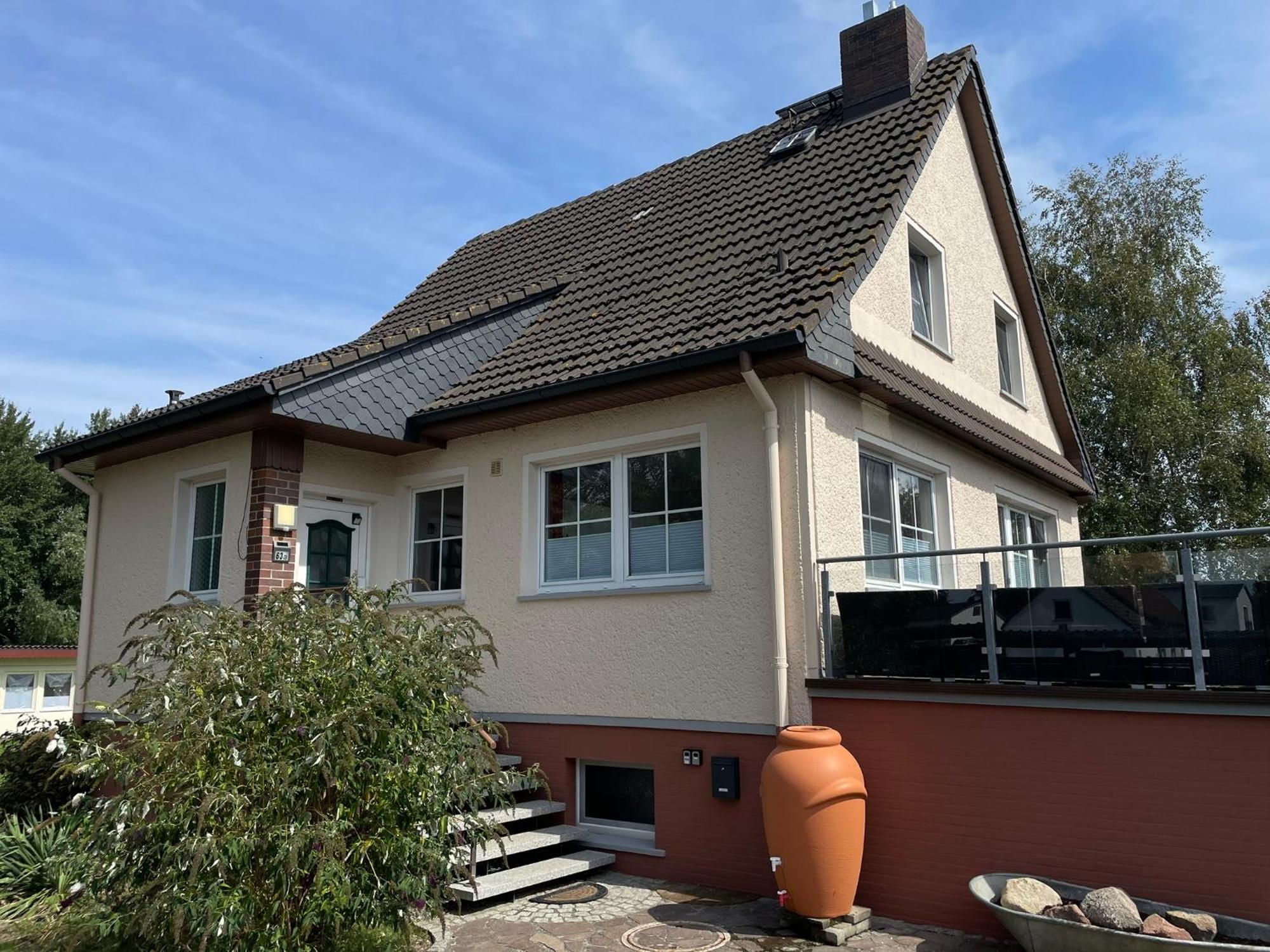 Ruegenferienhaus - Schaprode Hafen Exterior photo